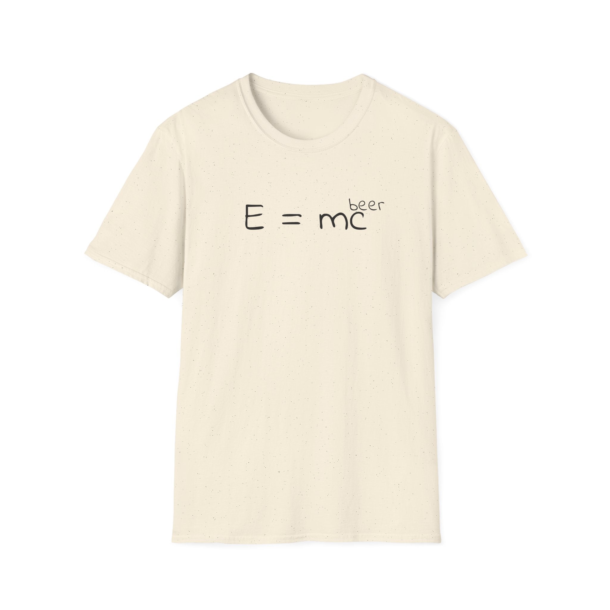 Einstein "E = mc (beer)" T-Shirt — Funny Science Graphic Tee