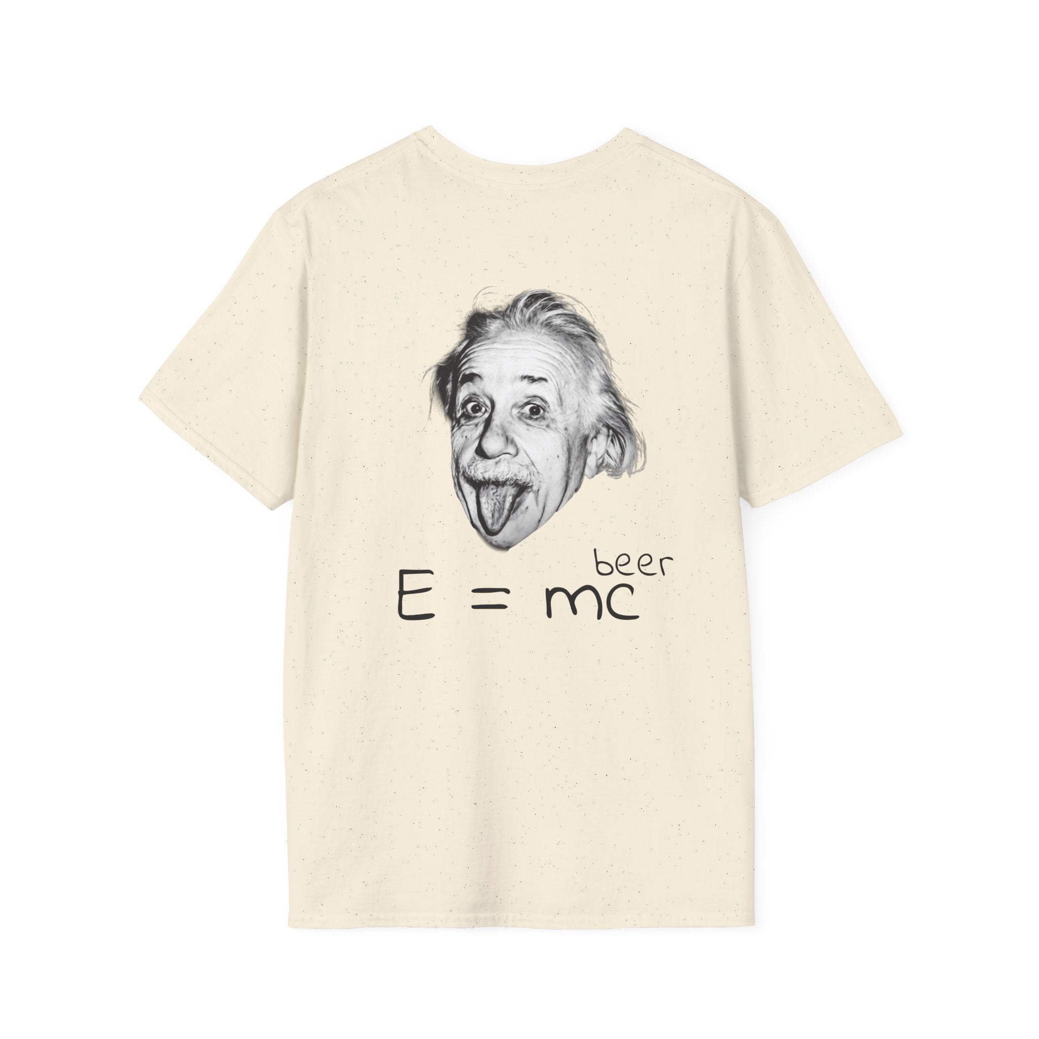 Einstein "E = mc (beer)" T-Shirt — Funny Science Graphic Tee