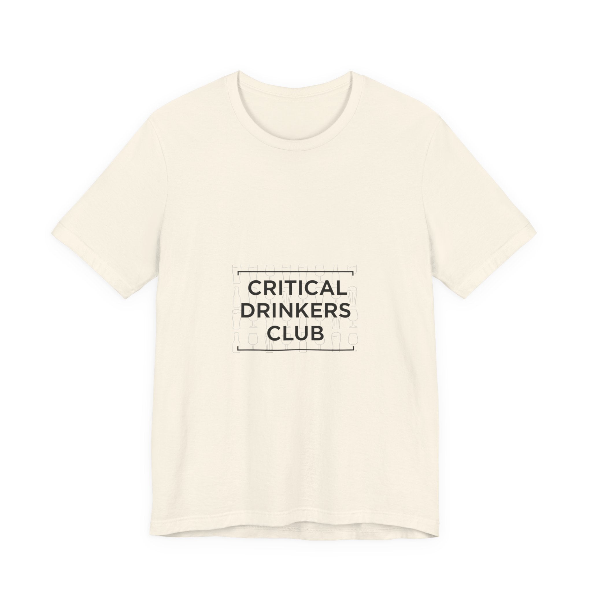 Critical Drinkers Club Tee | critical thinking shirt, nerd humor